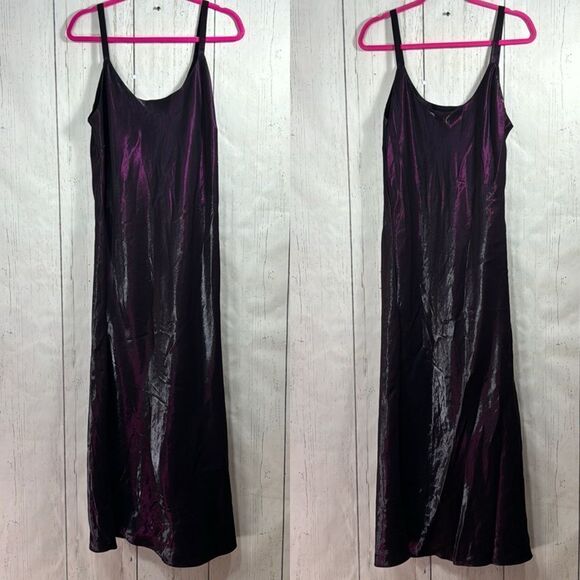 Cabernet Deep Purple Satin Slip - Picture 1 of 10